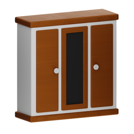 Wardrobe  3D Icon