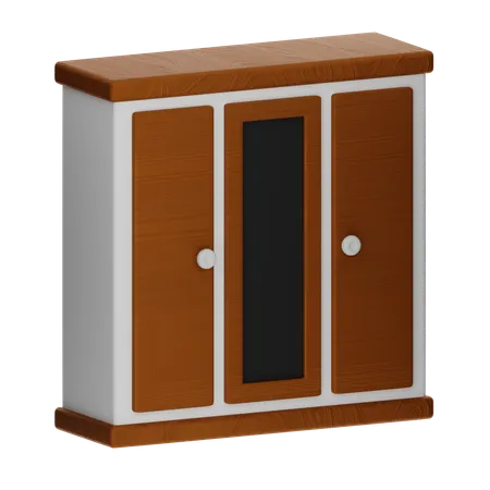 Wardrobe  3D Icon