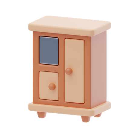 Wardrobe  3D Icon