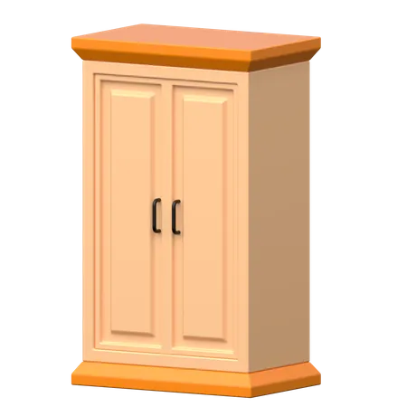 Wardrobe  3D Icon