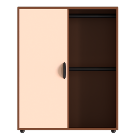 Wardrobe  3D Icon