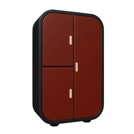 Wardrobe  3D Icon