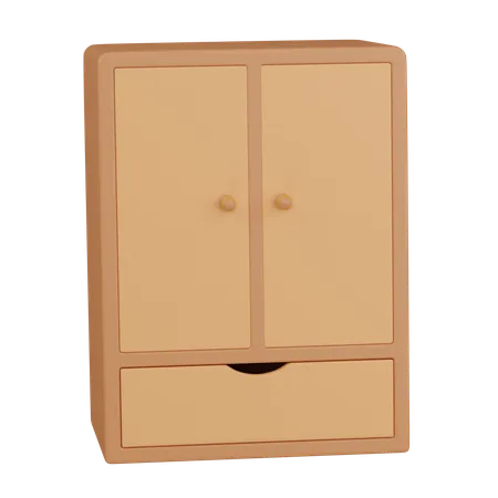 Wardrobe  3D Icon