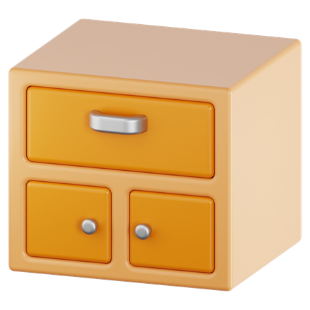 Wardrobe  3D Icon