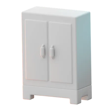 Wardrobe  3D Icon