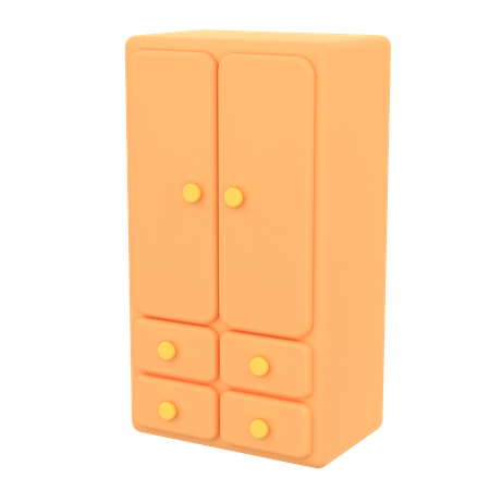 Wardrobe  3D Icon