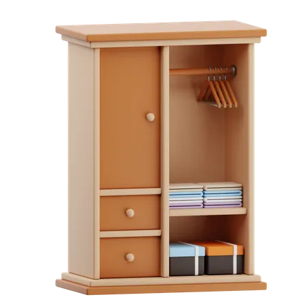 Wardrobe  3D Icon