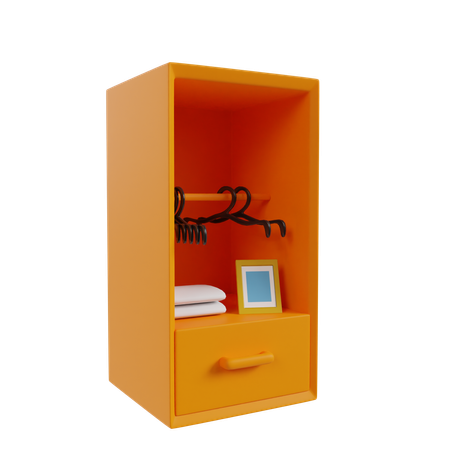 Wardrobe  3D Icon