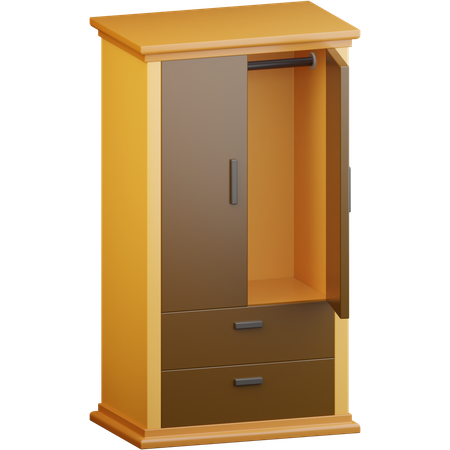 Wardrobe  3D Icon