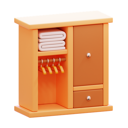 Wardrobe  3D Icon