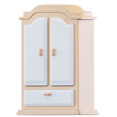 Wardrobe  3D Icon