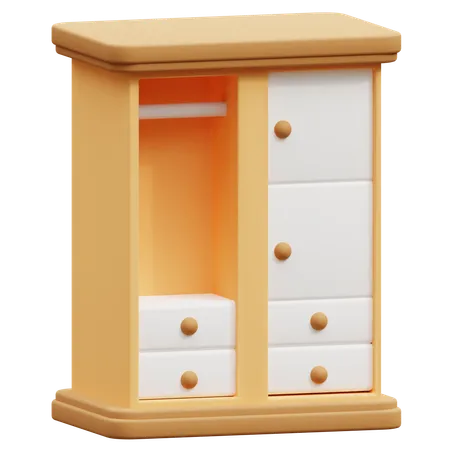 Wardrobe  3D Icon