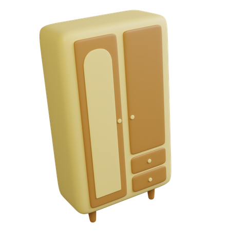 Wardrobe  3D Icon