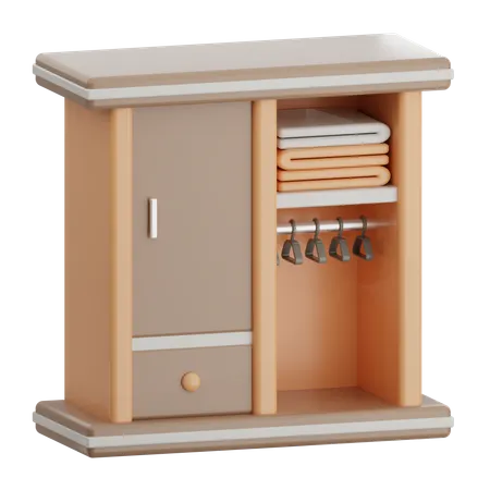 Wardrobe  3D Icon
