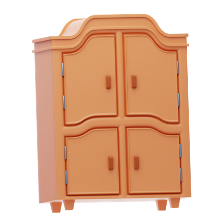 Wardrobe  3D Icon