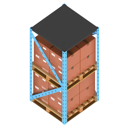 Warehoues  3D Illustration