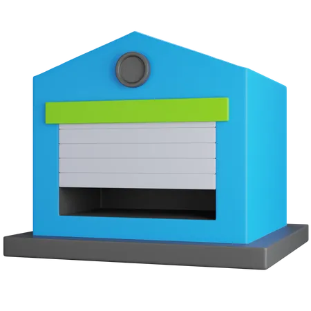 Warehouse  3D Icon