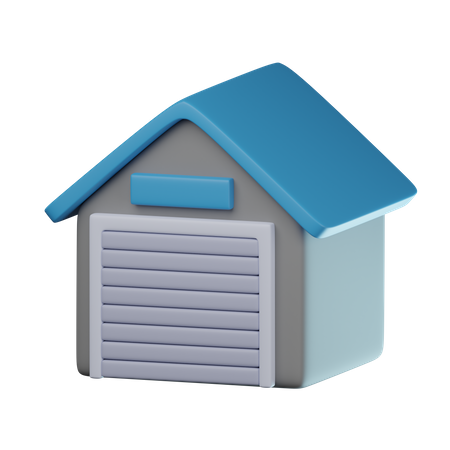 Warehouse  3D Icon