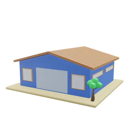 Warehouse  3D Icon