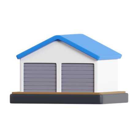 Warehouse  3D Icon