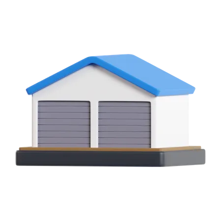 Warehouse  3D Icon