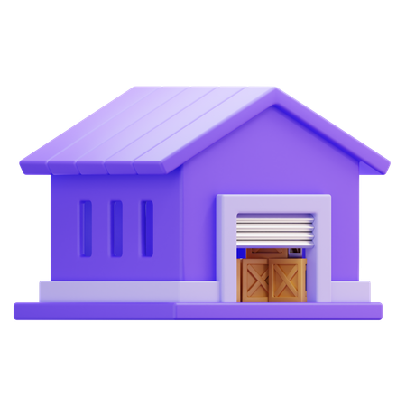 WAREHOUSE  3D Icon