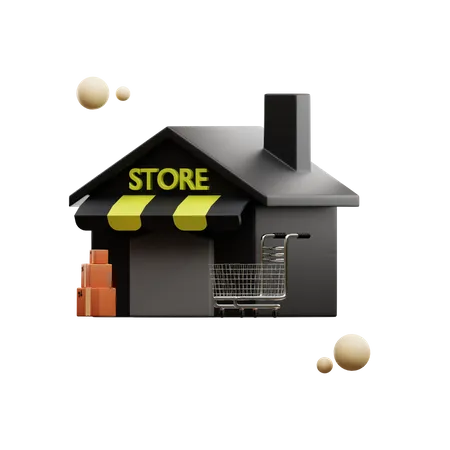 Warehouse  3D Icon