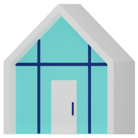 Warehouse  3D Icon