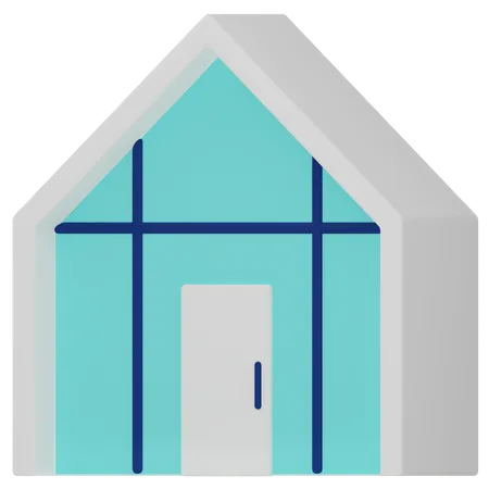 Warehouse  3D Icon