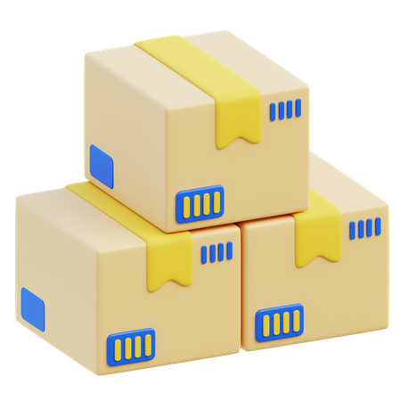 Warehouse management  3D Icon