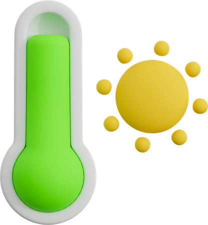 Warm  3D Icon