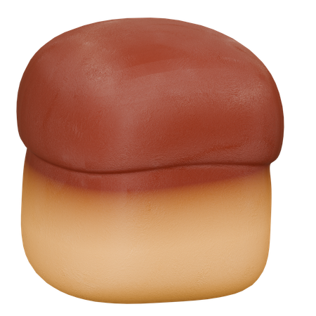 Warm Bread  3D Icon