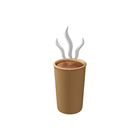 Warm Coffee  3D Icon