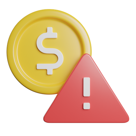 Warning  3D Icon