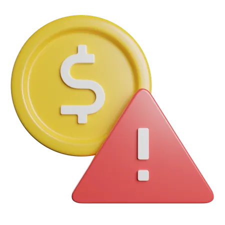Warning  3D Icon