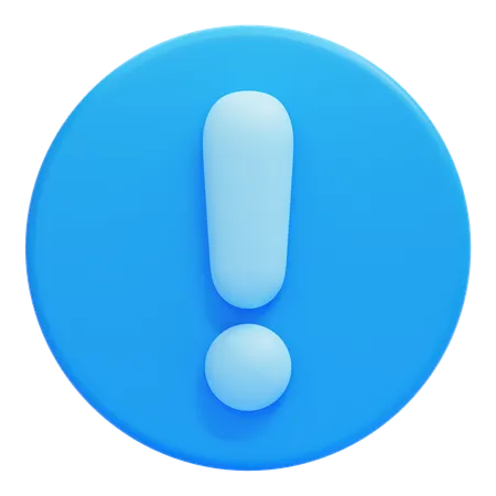 Warning  3D Icon