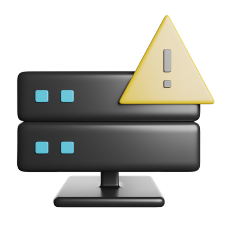 Warning  3D Icon