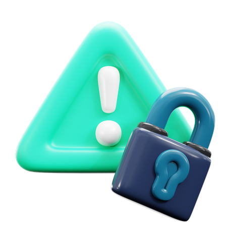 Warning  3D Icon
