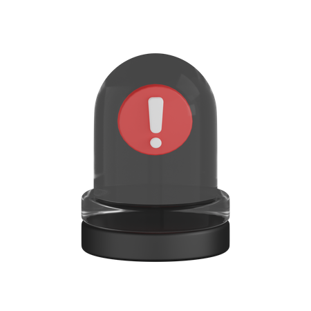 Warning Siren  3D Icon