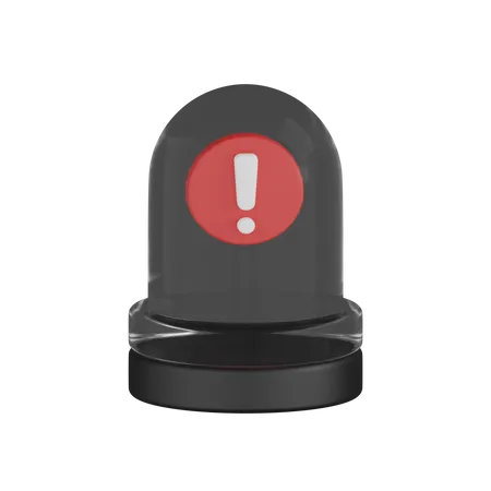 Warning Siren  3D Icon