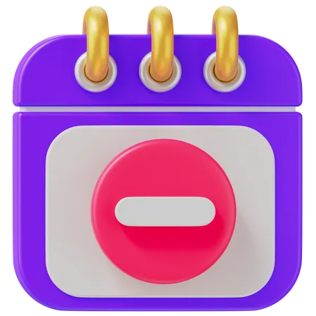 Warnkalender  3D Icon