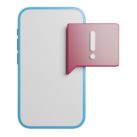 Warnung  3D Icon
