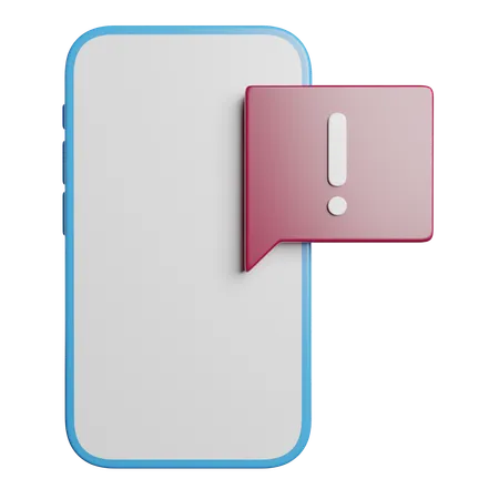 Warnung  3D Icon