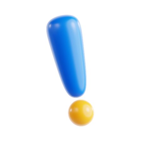 Warnung  3D Icon