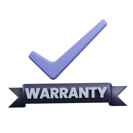 Warranty Product  3D Icon