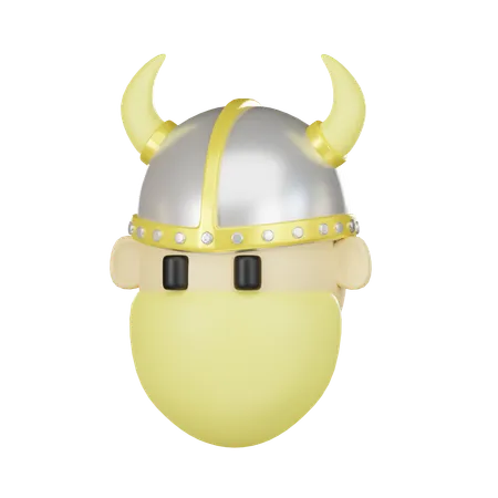 Mr Viking 3 D Icon 3D Icon