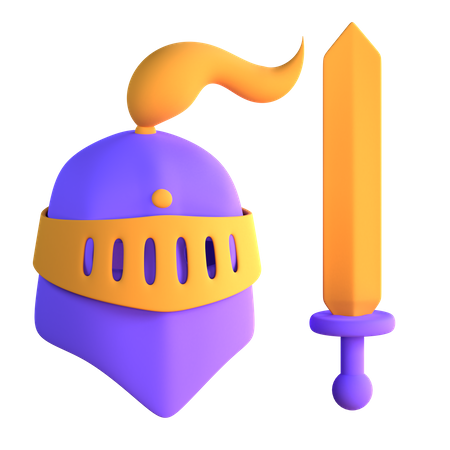 Warrior 3D Icon