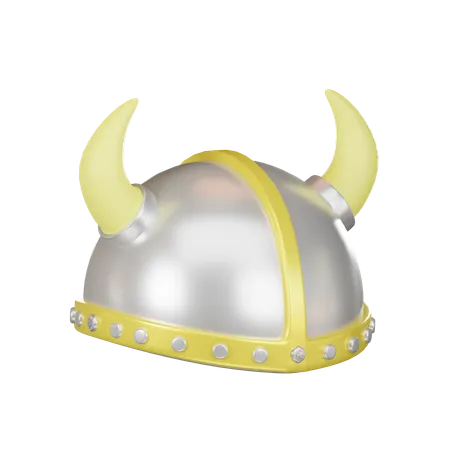 Viking Helmet 3 D Icon 3D Icon