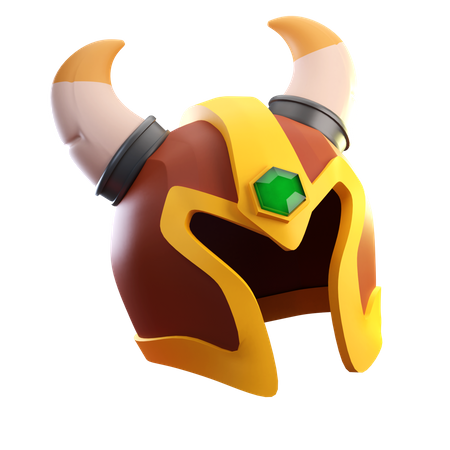 Warrior Helmet  3D Icon