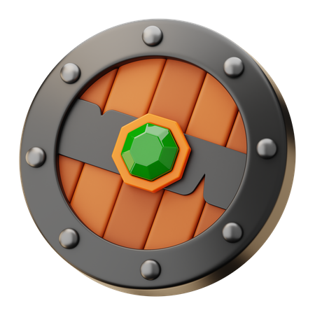 Warrior Shield  3D Icon